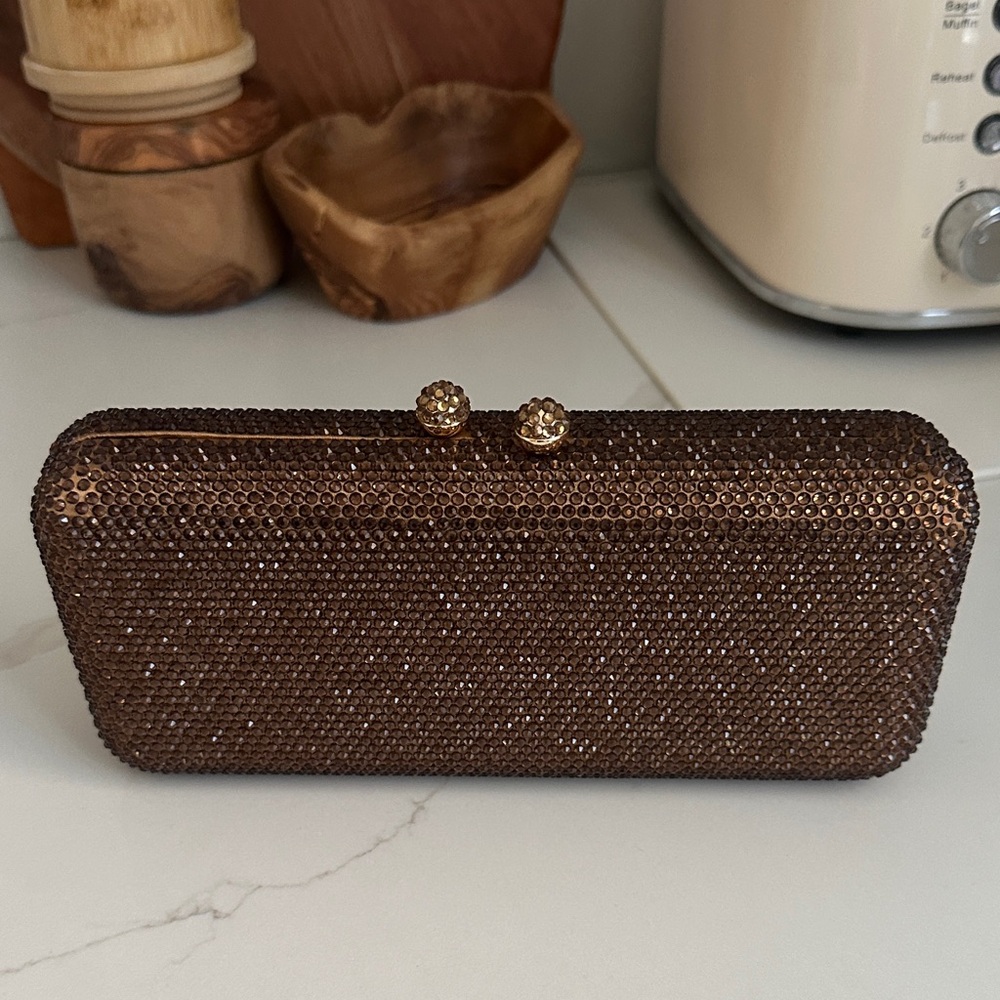 Elegant Brown Clutch Bag